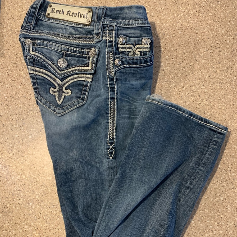 rock revival bootcut size 25